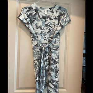 Ideology Camo Wrap dress